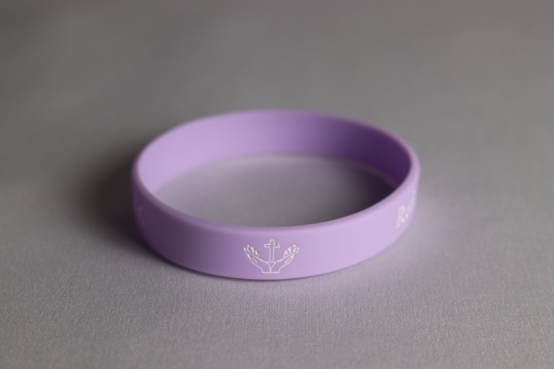 Psalm 46 Refuge Rubber Bracelet